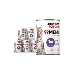 John Dog for Cats 99 MENU indyk 400g